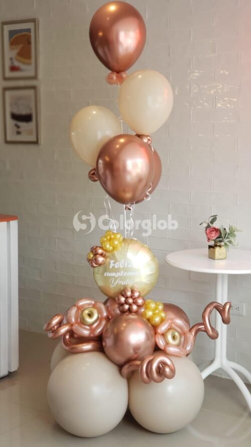 arreglo globos santo domingo