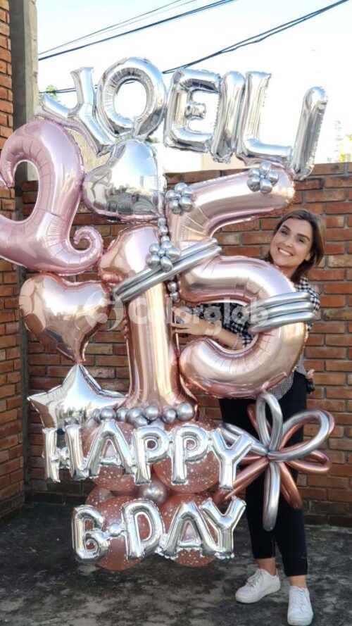 globos 15 años santo domingo