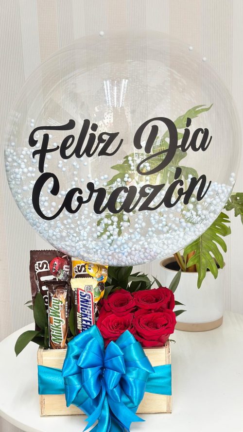 Pasión Floral 4 rosas