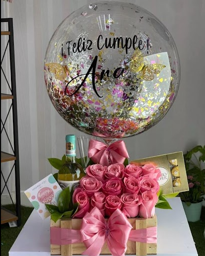 Vino y Rosas  15 Rosas